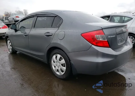 2012 Honda Civic Lx z USA, uszkodzony, nr VIN 19XFB2E58CE073312